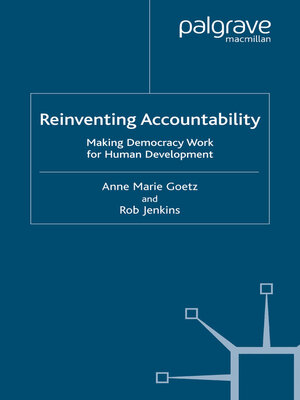 cover image of Reinventing Accountability